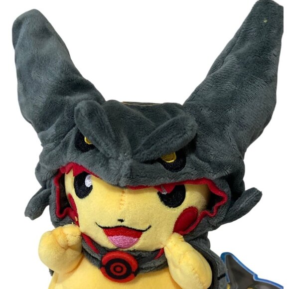 Pikachu Pokeman Charizard Plush Toy In Charizard Costume - Picture 2 of 4